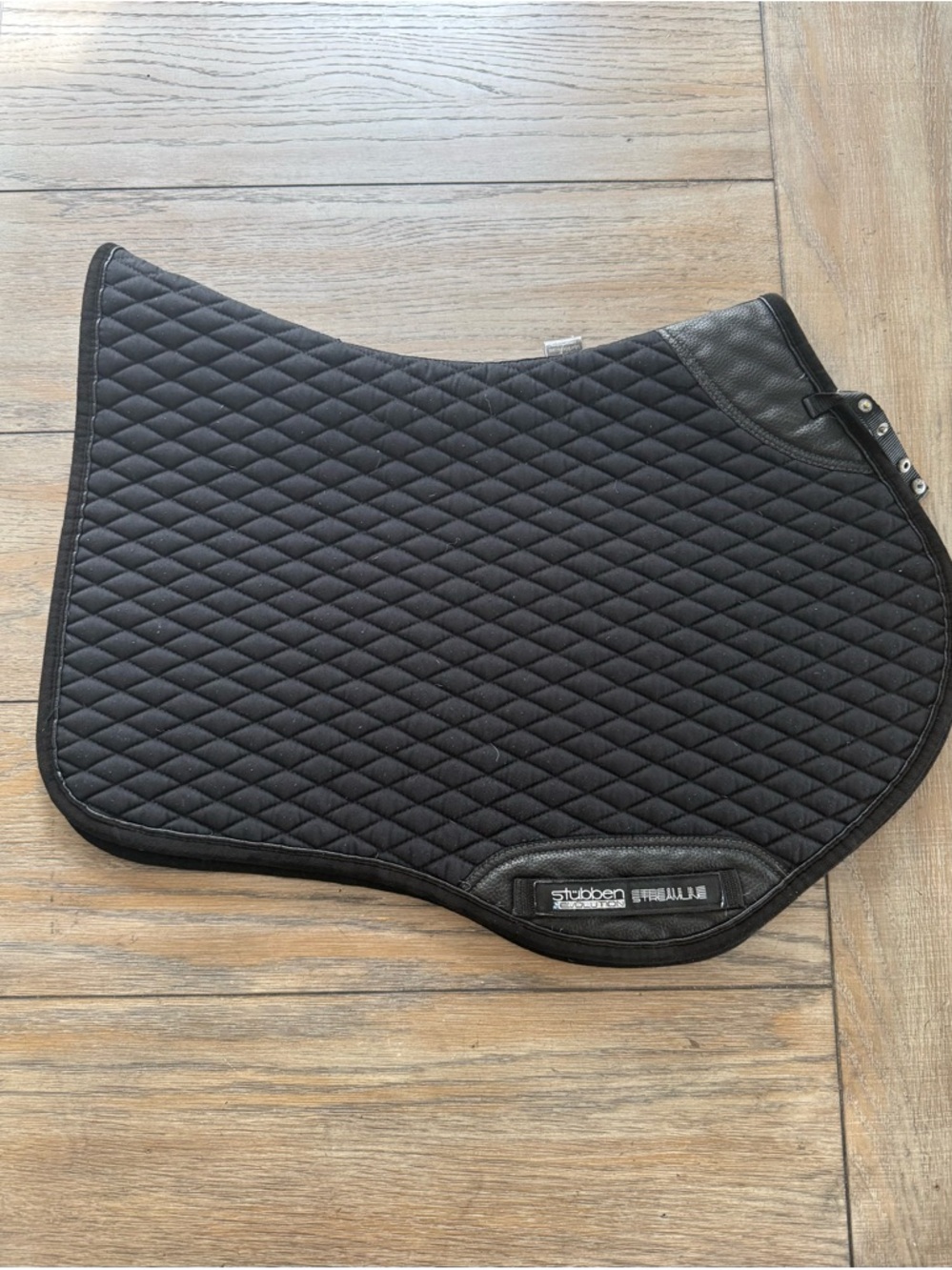 Stübben Evolution Streamline Black Quilted Saddle Pad